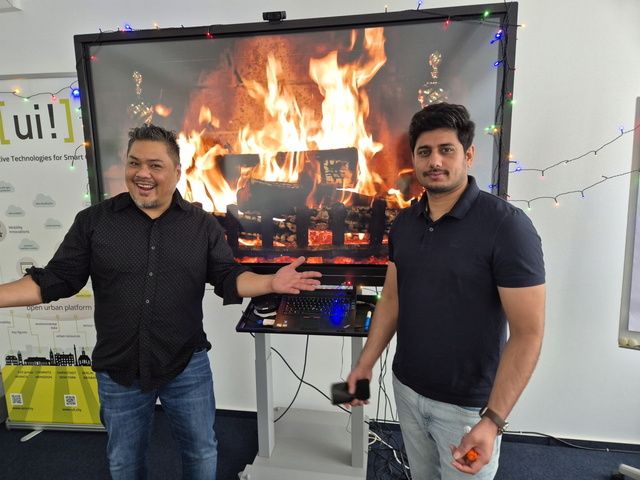 Das [ui!] Team feiert Weihnachten 2025