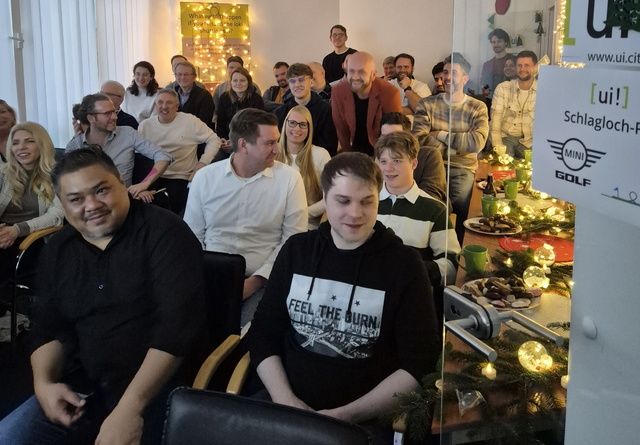 Das [ui!] Team feiert Weihnachten 2025